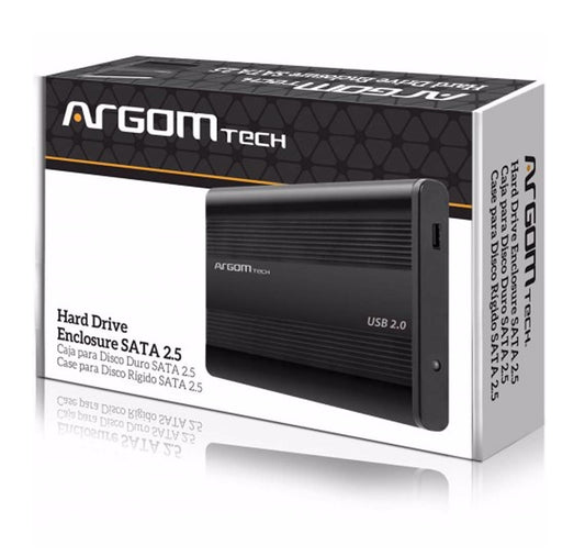 ARG-AC-1033 Argom External Hard Drive Enclosure 2.5'' USB 3.0 - (AD50895)