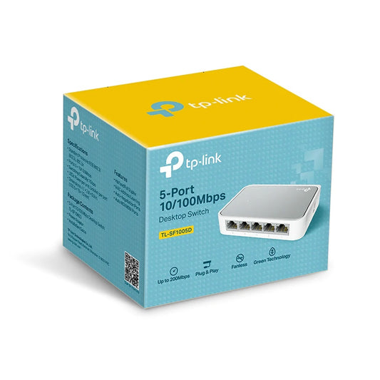 TP-Link 5-Port Desktop Ethernet Switch TL-SF1005D - (AD51297)