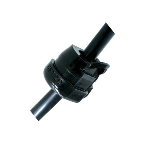 Black Strain Relief Bushing For Round Shape - (AD52078)