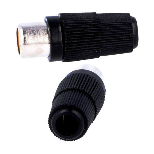 Black Plastic RCA Jack - (AD52158)