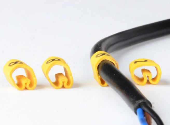 0-9 Number Flexible PVC Cable (1 Box) - (AD53278)