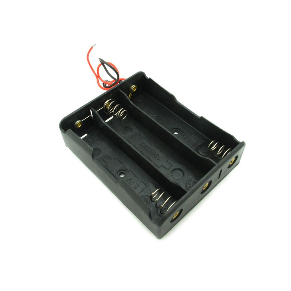 Battery Holder - 3x18650 (wire leads) - (AD53328)