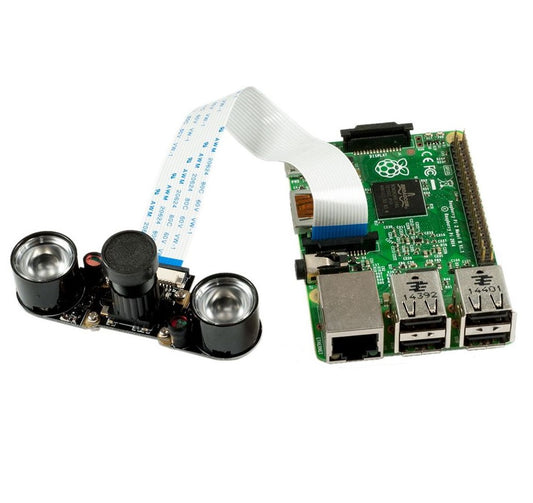 Raspberry Pi Camera 5MP Night Vision - (AD53484)