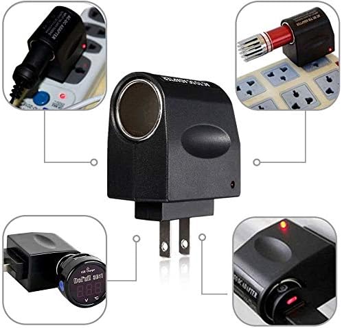 Cigarette Lighter Socket Adapter 90~240V to 12V @ 500mA - (AD53527)