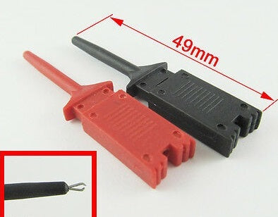SMD IC Test Hook Clip (2 PCS) - (AD53749)