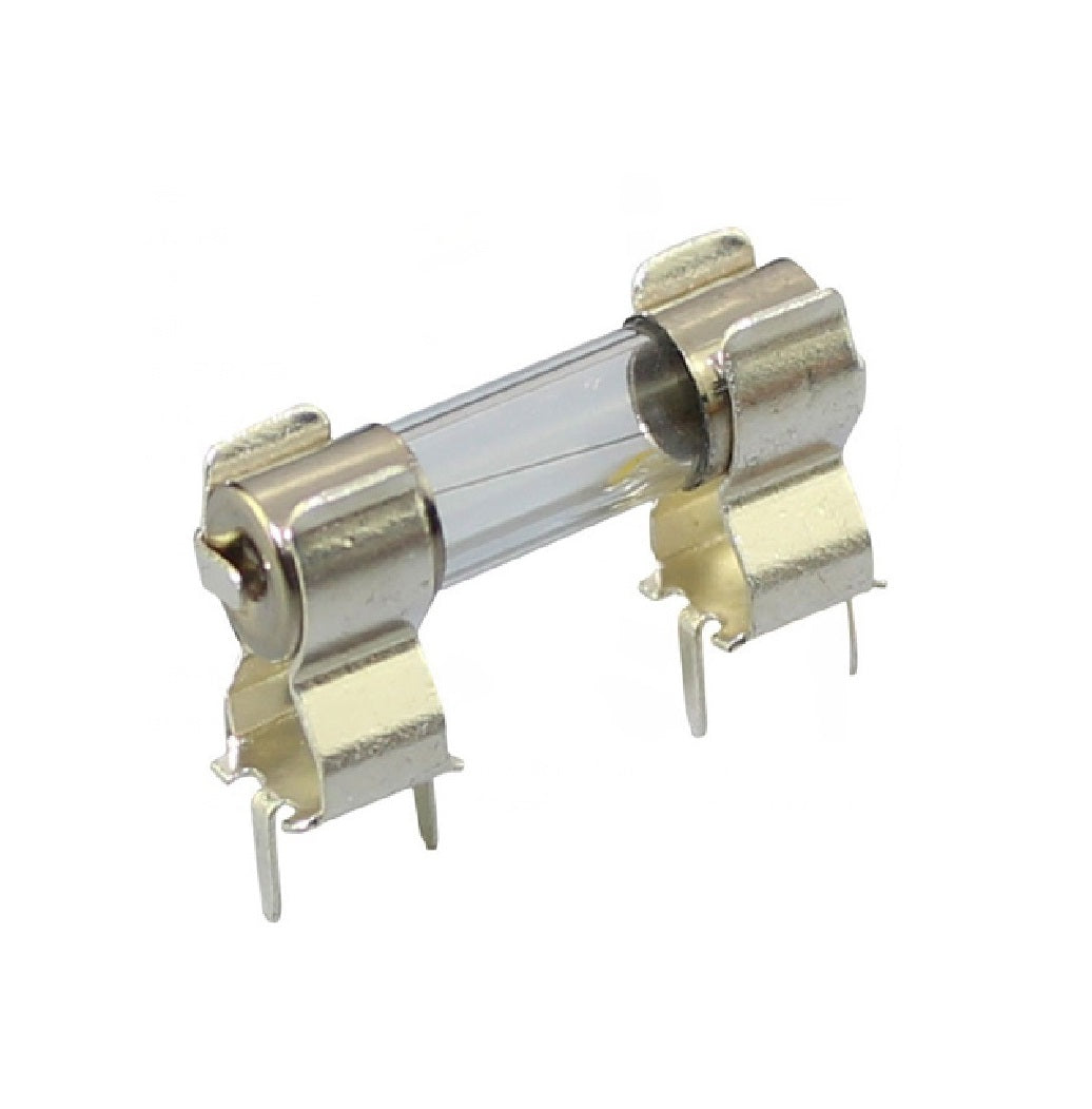 6mm Fuse Clip With End Stop And PCB Lug - (AD53989)