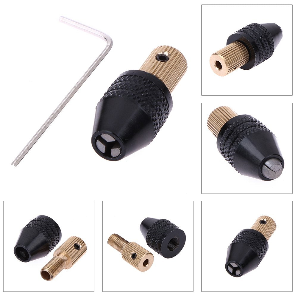 3.17mm Hole Miniature Self-Tightening Chuck - (AD56091)