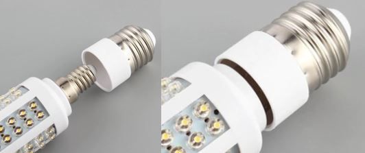 E27 To E14 Socket LED Lamp Adapter - (AD56821)