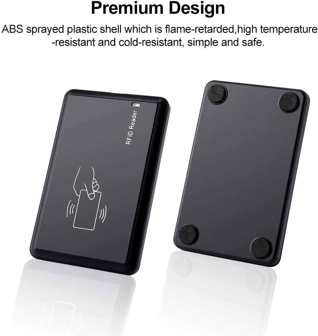 RFID IC 13.56MHz Card Reader USB - (AD57444)