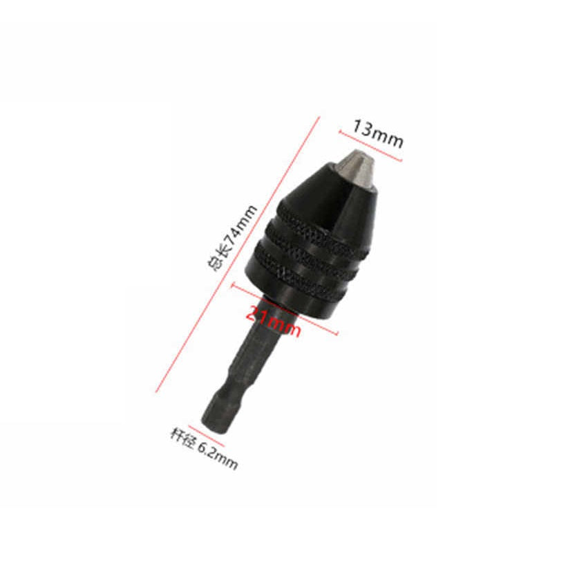 Shaft Chuck Clamp 0.3 to 6.5mm - (AD57466)