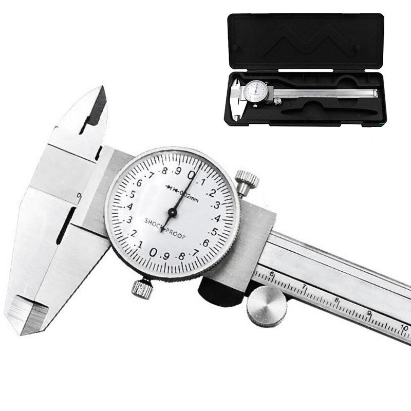 6'' High Precision Table Vernier Caliper with Meter - (AD60809)
