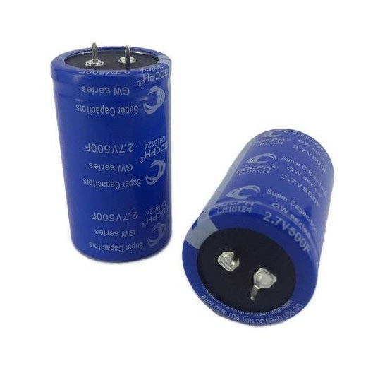 500F - Super Capacitor 2.7V (61 x 35mm) - (AD61106)