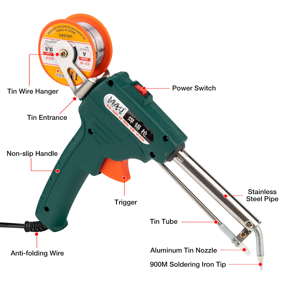 60W Electric Soldering Iron Gun - (AD61803)