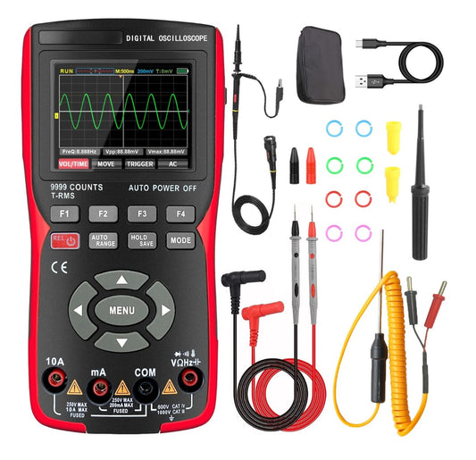 AOS02 Aneng Digital 2 in 1 Oscilloscope 1-Ch (10MHz) + Multimeter - (AD63237)