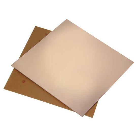 6'' x 6'' FR4 (15.24 x 15.24cm) Single-Sided Copper Clad Board - (AD67696)