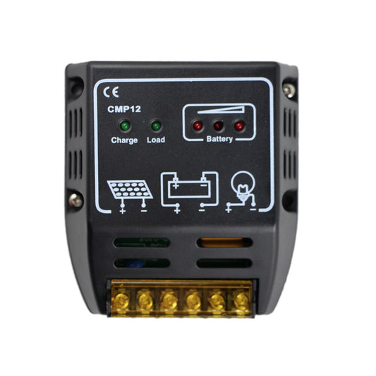 CMP12 Solar Panel Charge Controller Battery 12V-24V @ 10A - (AD68243)
