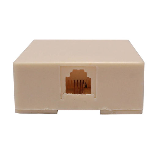 KR-468 RJ11 Simple Surface Box - (AD70811)