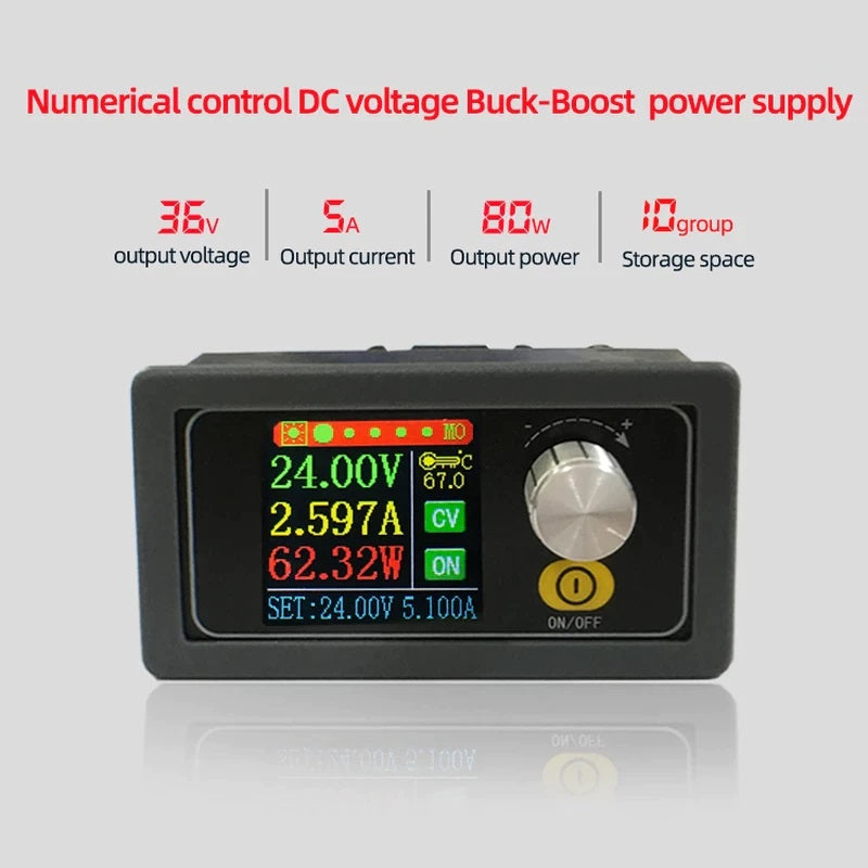 XYS3580 DC-DC Buck Boost Converter 0.6-36V @ 5A - (AD71206)