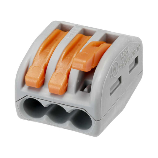 Wago 3 Way Electrical Wire Connector - (AD71552)