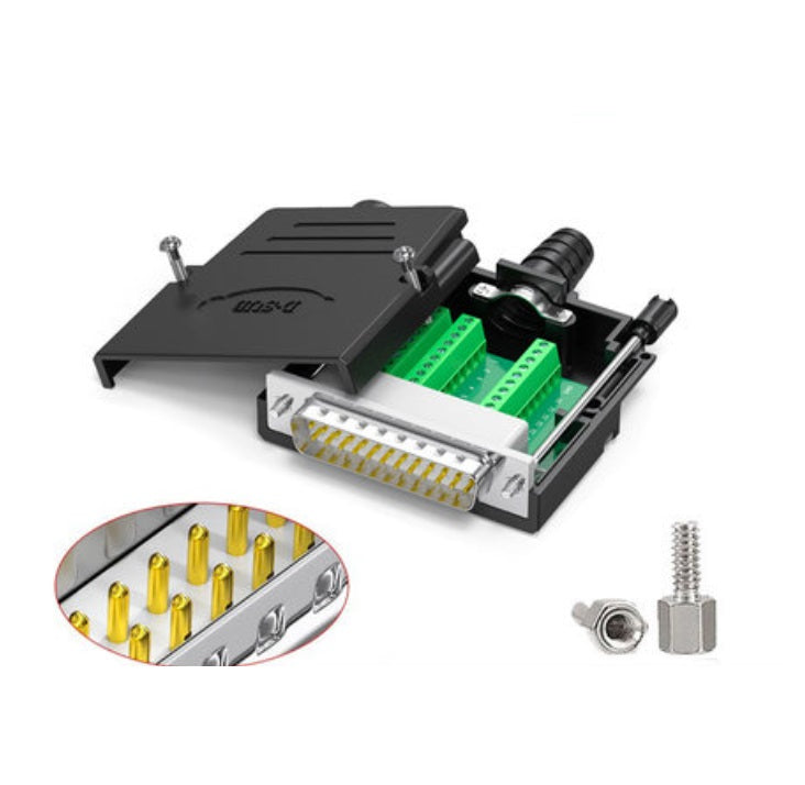 DB25 Male Terminal Connector - (AD72495)