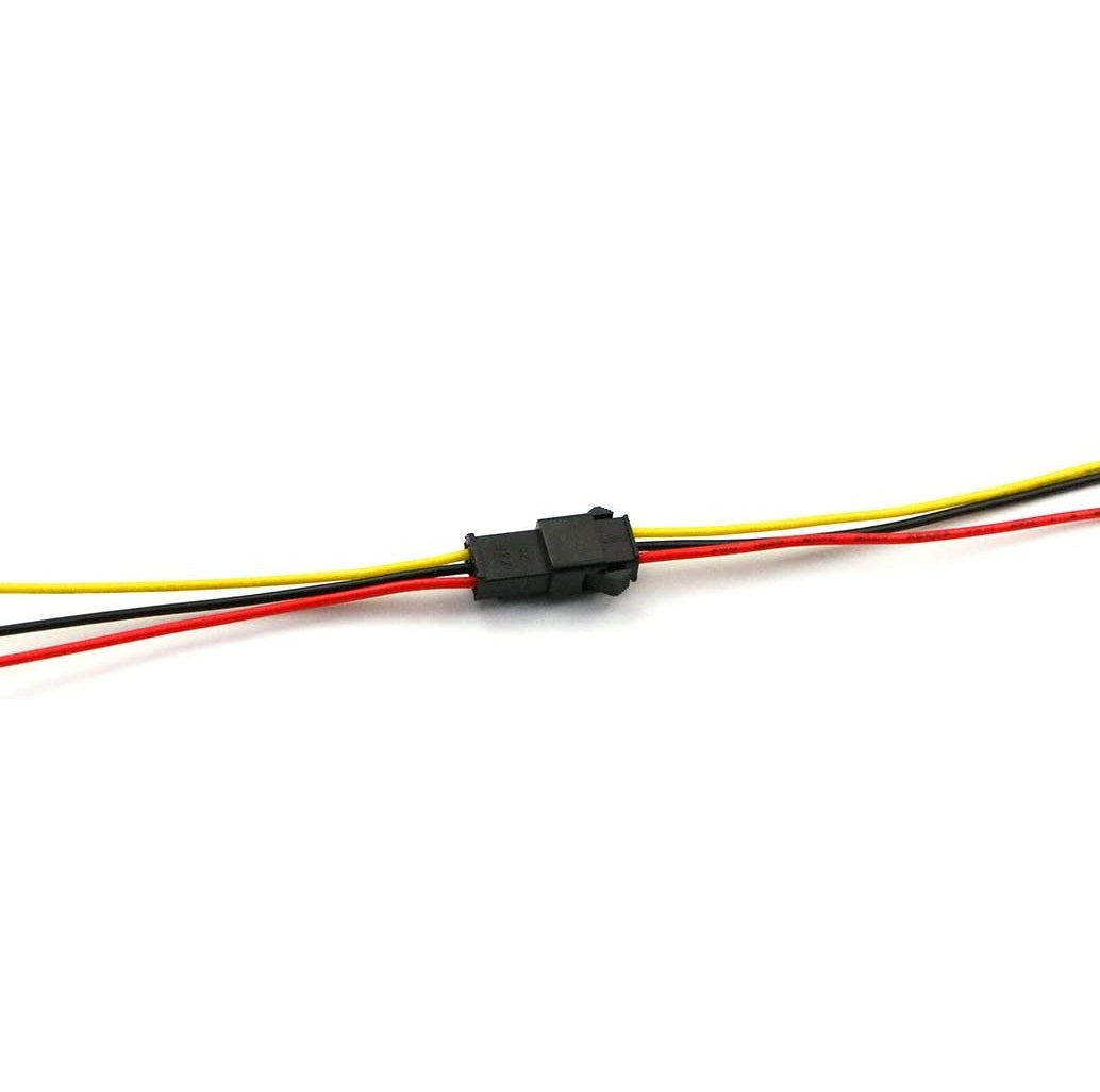 JST-SM 2.54mm 3-Pin Connector Plug Female & Male with Wires Cables - (AD73708)