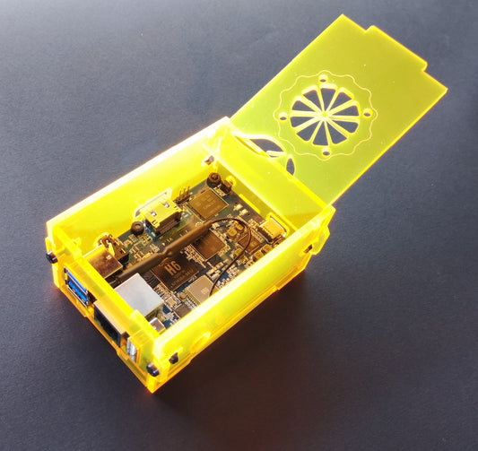 Acrylic Case Enclosure For Orange Pi 3 LTS - (AD74700)