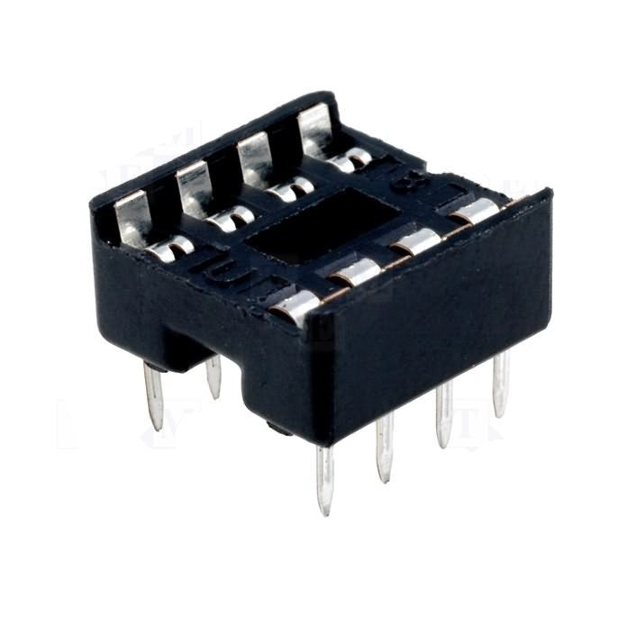 Base 8 Pines DIP PCB - (AD7480)