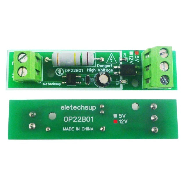OP22B01 (12V) Voltage Signal Detection Module 110V-220VAC to 12VDC - (AD80293)