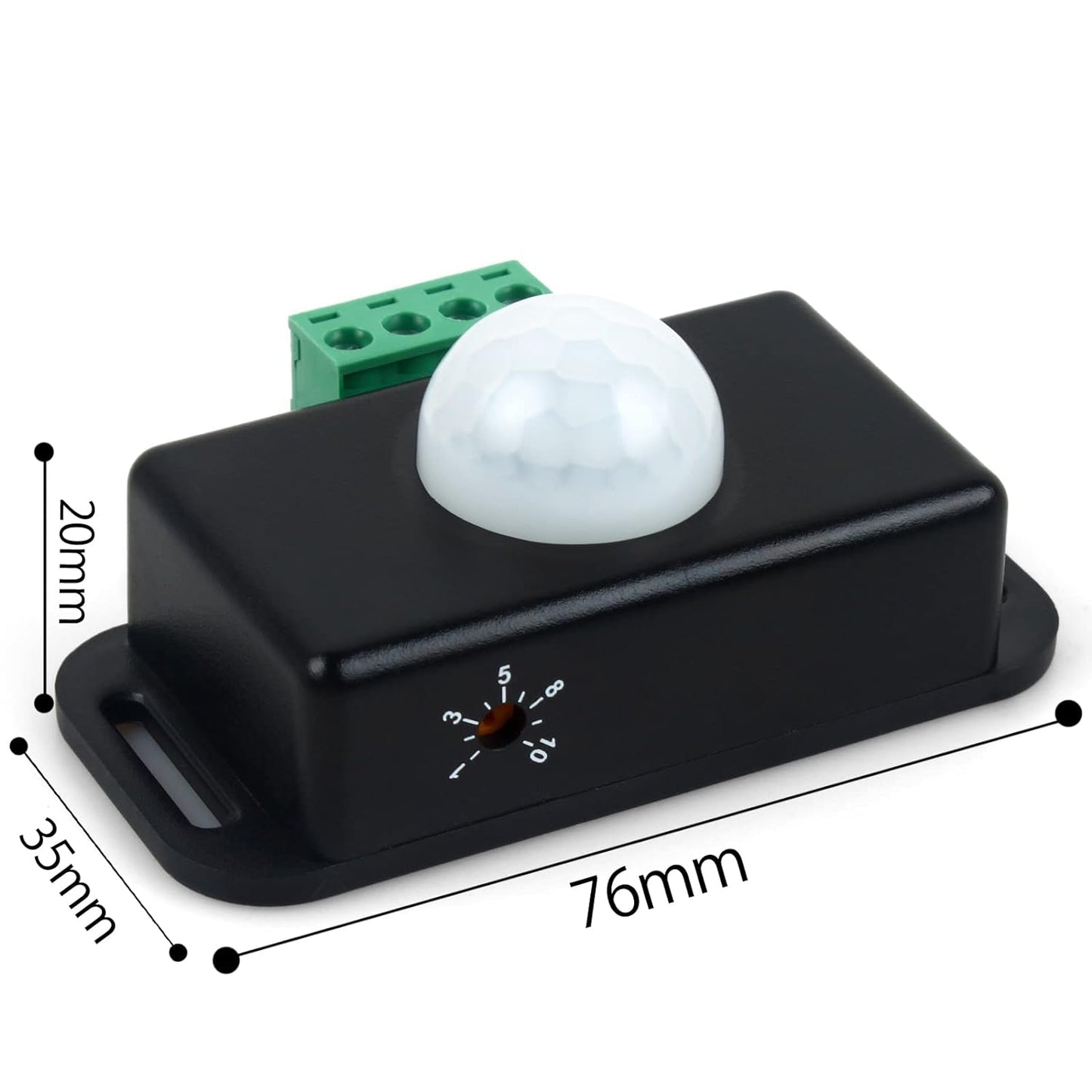 Pir Motion Sensor Switch DC12-24V @ 6A For LED Strip - (AD80089)
