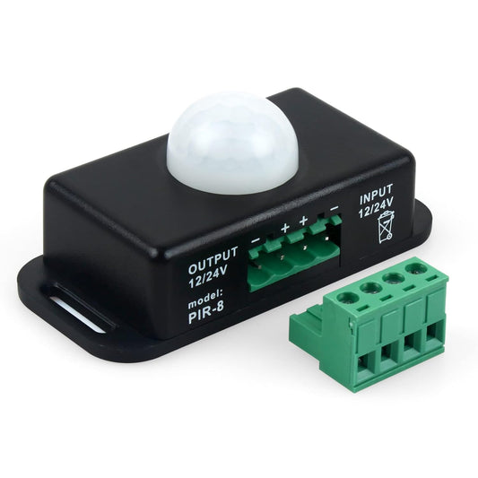 Pir Motion Sensor Switch DC12-24V @ 6A For LED Strip - (AD80089)