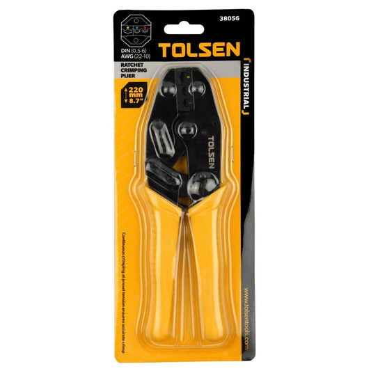 Tolsen Rachet Crimping Plier - (AD82564)