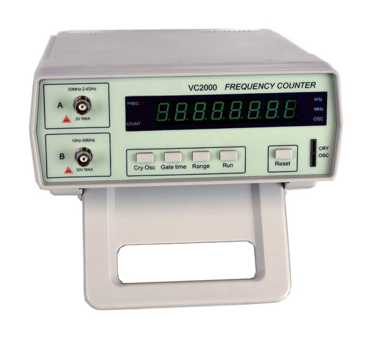 VC2000 Victor Frequency Counter (10Hz - 2.4GHz) - (AD82636)
