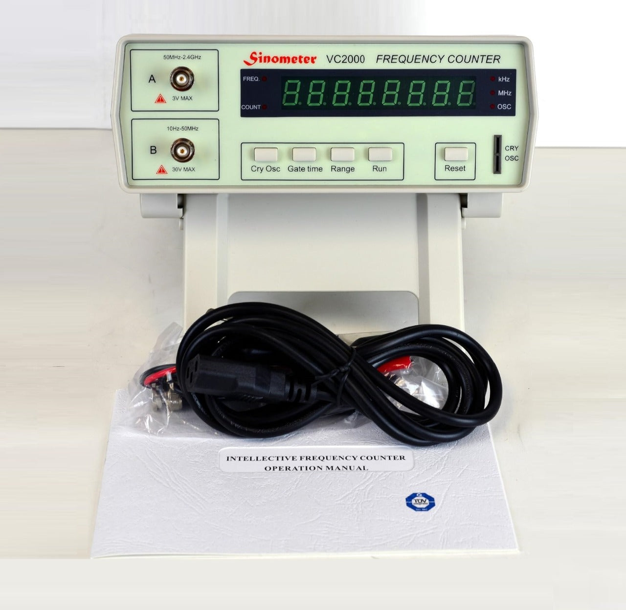 VC2000 Victor Frequency Counter (10Hz - 2.4GHz) - (AD82636)
