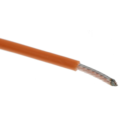 35618 Belden 18AWG Orange Hook-up Wire (1 Meter) - (AD82923)