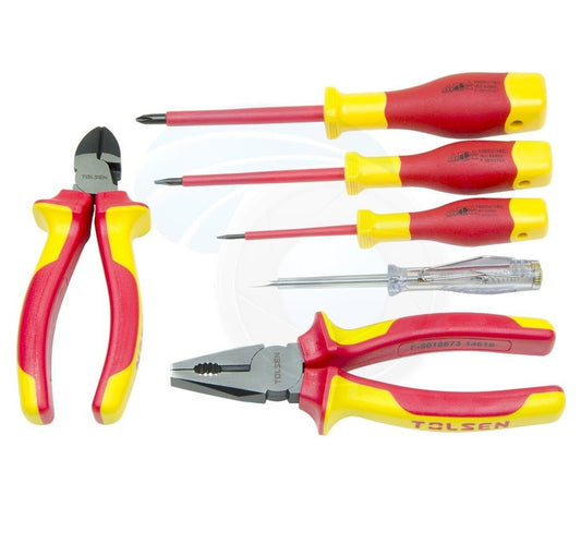 V83306 Tolsen Insulated Screwdriver Kit (6 PCS) - (AD86247)