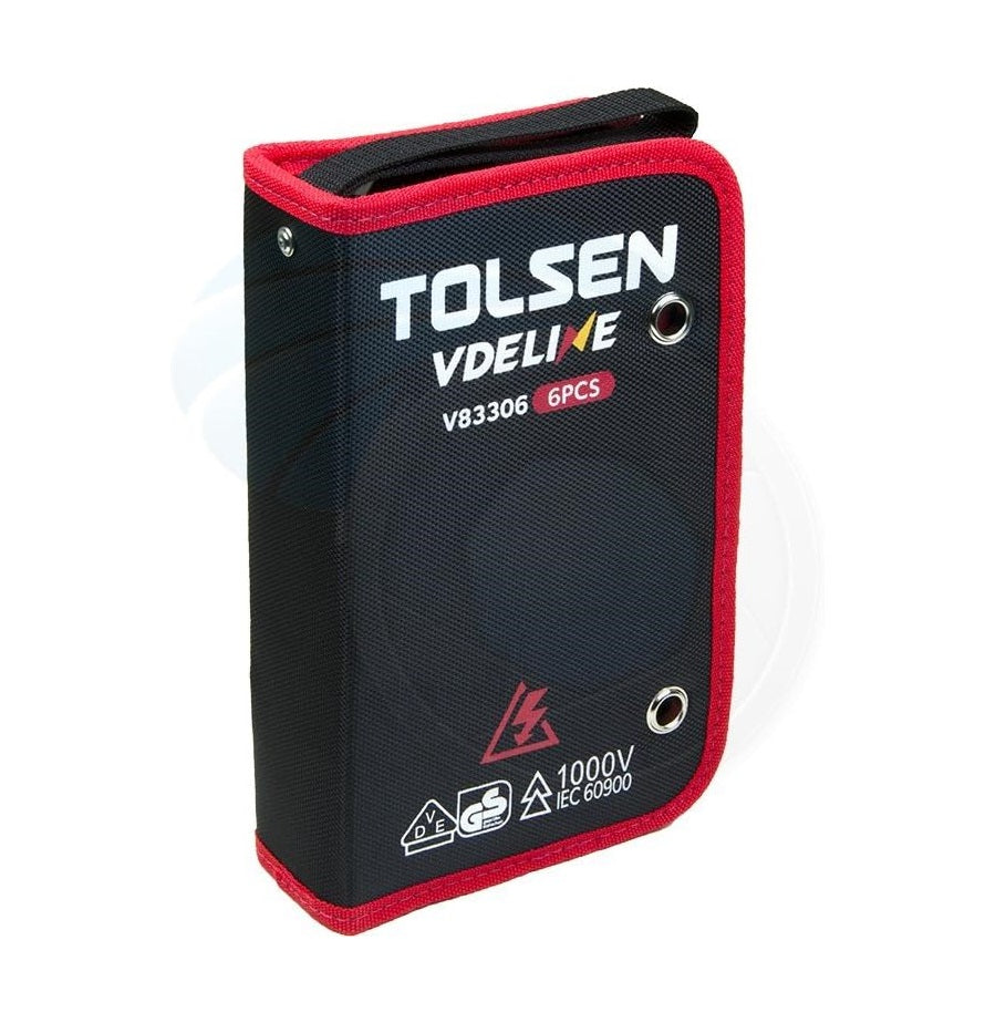 V83306 Tolsen Insulated Screwdriver Kit (6 PCS) - (AD86247)