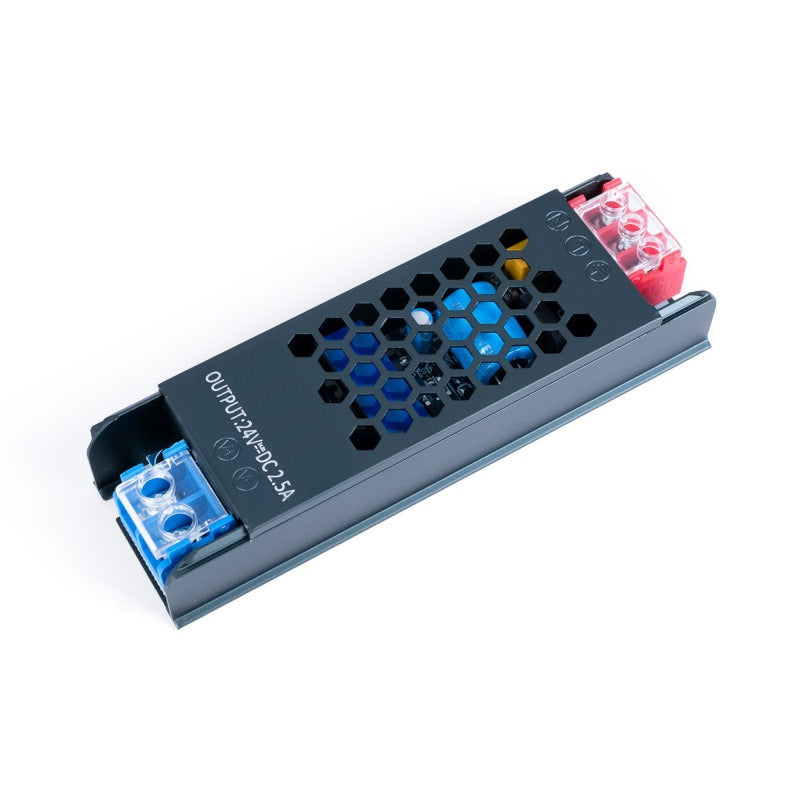 DC-24V-60W LED Switch Power Supply 24VDC @ 2.5A - (AD91137)