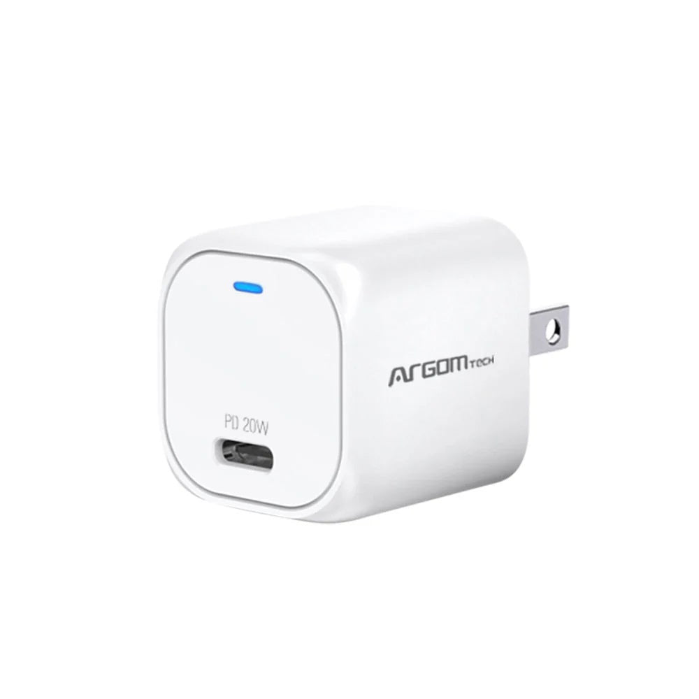 ARG-AC-0110WT Argom 20W PD Type-C Wall Charger - (AD16106)