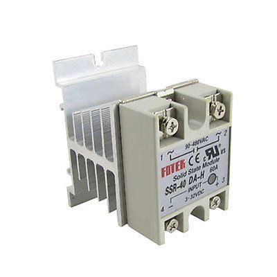 Aluminum Heat Sink for Solid State Relay SSR - (AD22105)