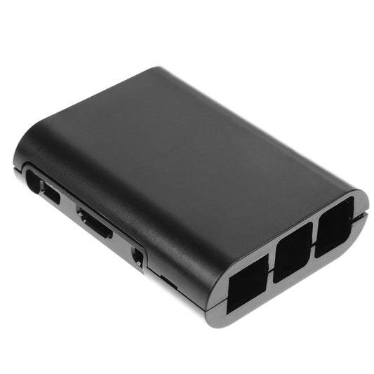 Black ABS Protective Enclosure Case Box For Raspberry Pi 3 - (AD16863)