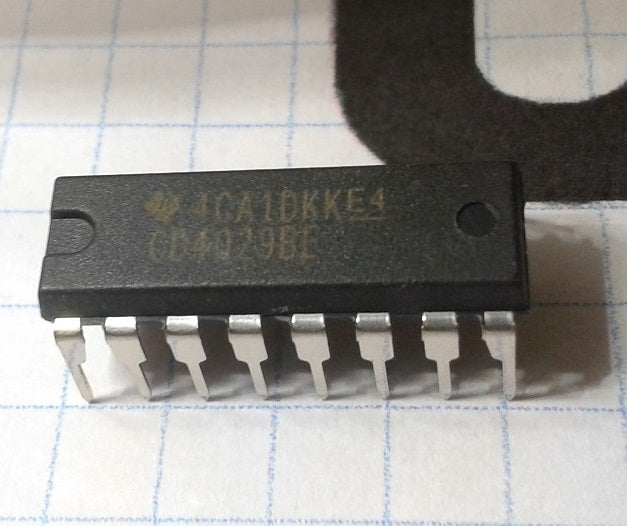 CD4029BE CMOS Contador Reseteable - (AD6218)