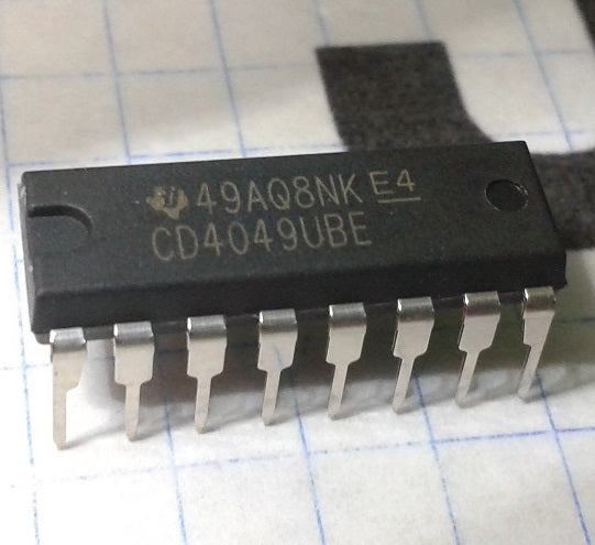 CD4049 Buffer Inversor - (AD3967)