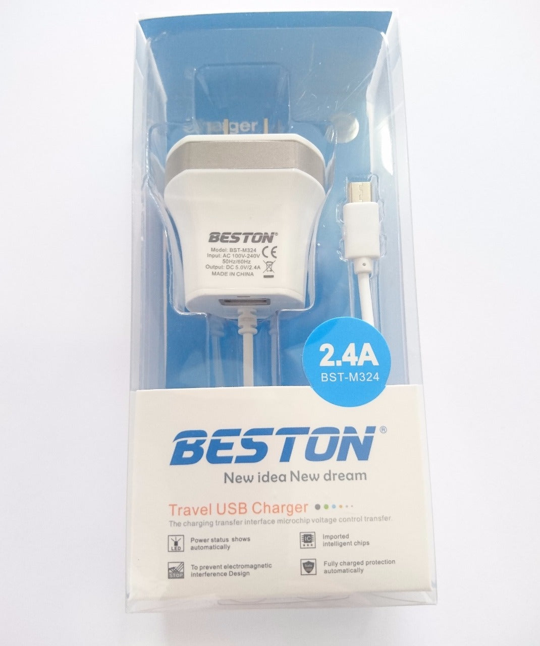 BST-M324 Beston Wall Adapter Samsung Connector - (AD20105)