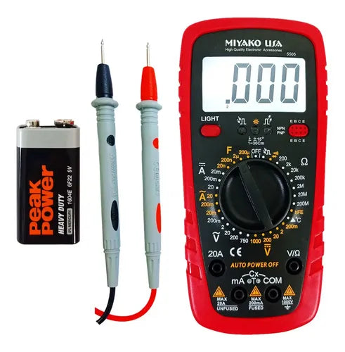 M-5505 Miyako Digital Multimeter - (AD10666)