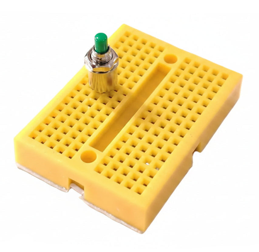 DS-402 Green 5mm Momentary Micro Push Button - (AD37352)