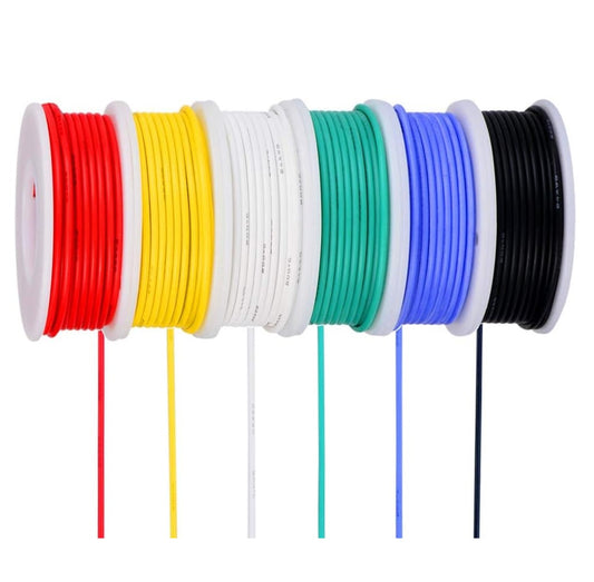 Hook-up Stranded Wire - Blue (22 AWG) - (AD74283)