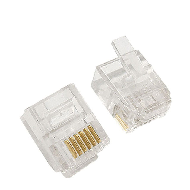 KR-204-6 RJ-12 Modular Connector - (AD26637)