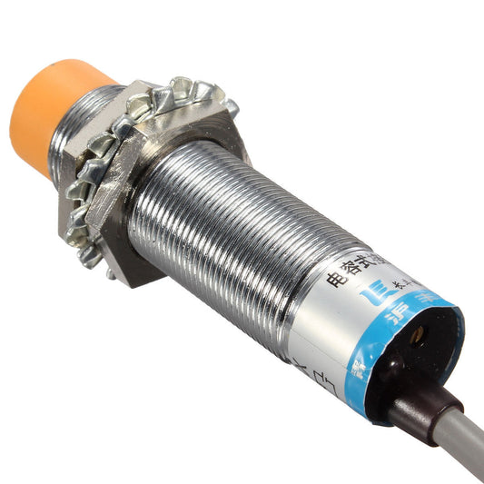 LJC18A3-HZ/BX 3-wire 10mm Capacitive Proximity Sensor Switch NPN DC NO - (AD17562)