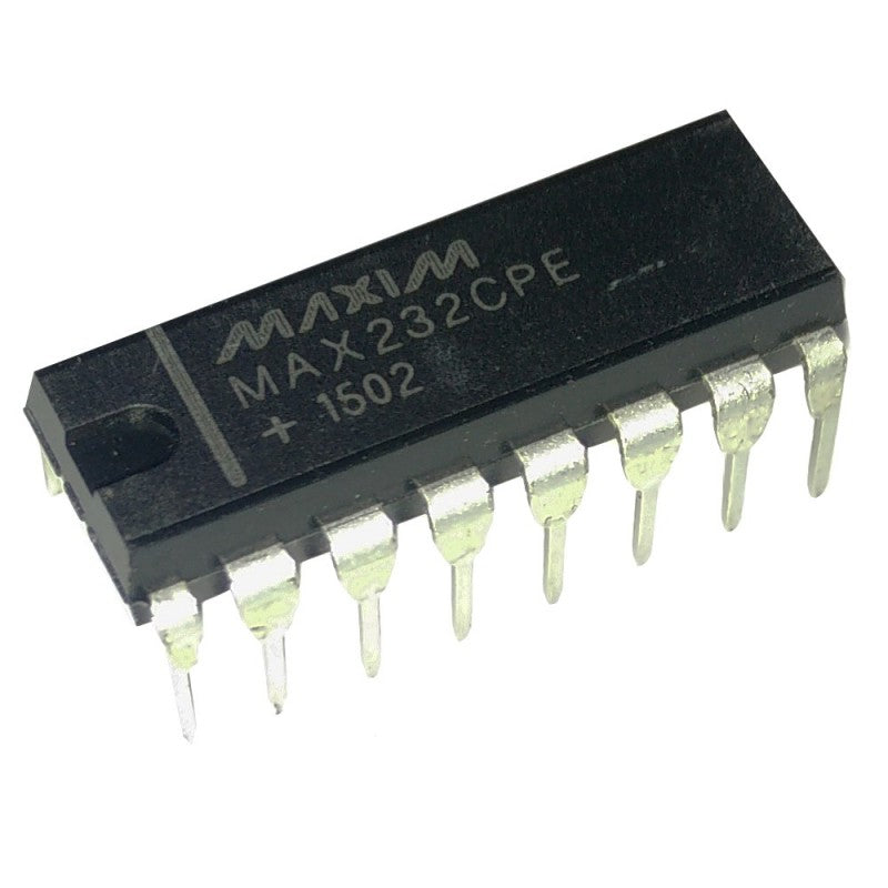 MAX232CPE (DIP-16) RS-232 Multichannel Driver/Receiver - (AD1891)