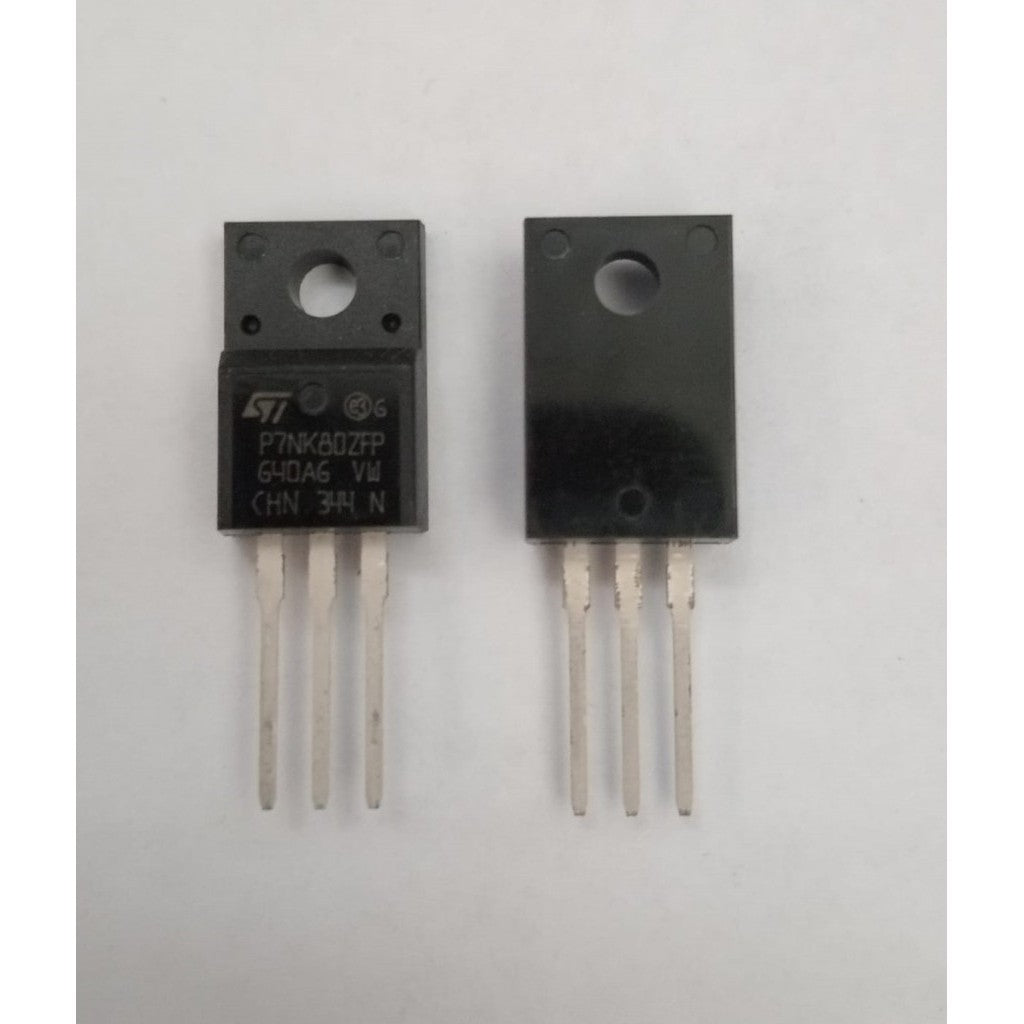 P7NK80ZFP N-Channel 800V Power MOSFET - (AD20789)